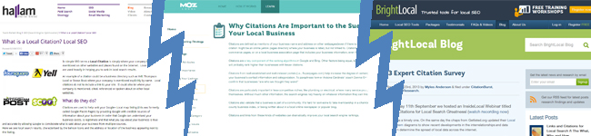 3 great articles about local citations Great articles about local citations