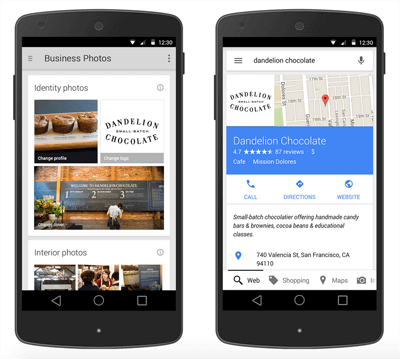 Google My Business photo updates