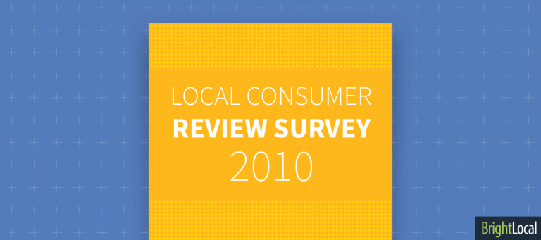 Local Consumer Review Survey 2010, Part 3