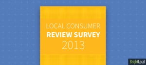 Local Consumer Review Survey 2013