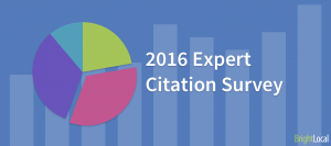 Expert Local Citation Survey 2016