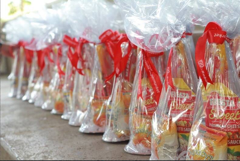 Loot Bags at Christmas Event