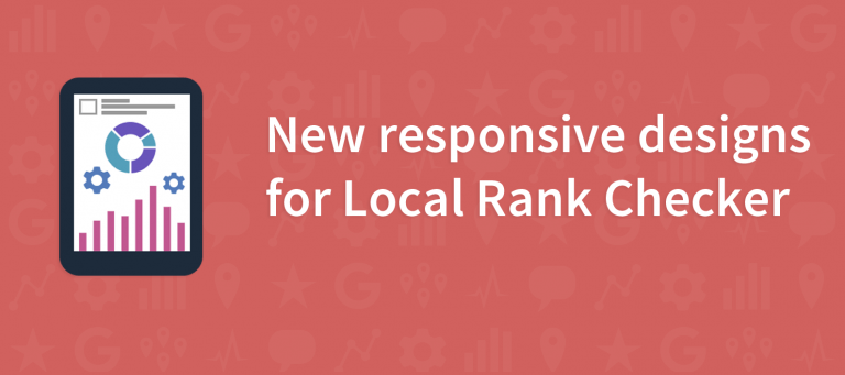 Updated Designs for Local Rank Tracker