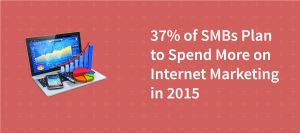 37% of SMBs Plan to Spend More on Internet Marketing in 2015