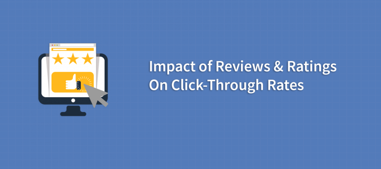 Impact of Reviews and Ratings on Search Click-Through Rates