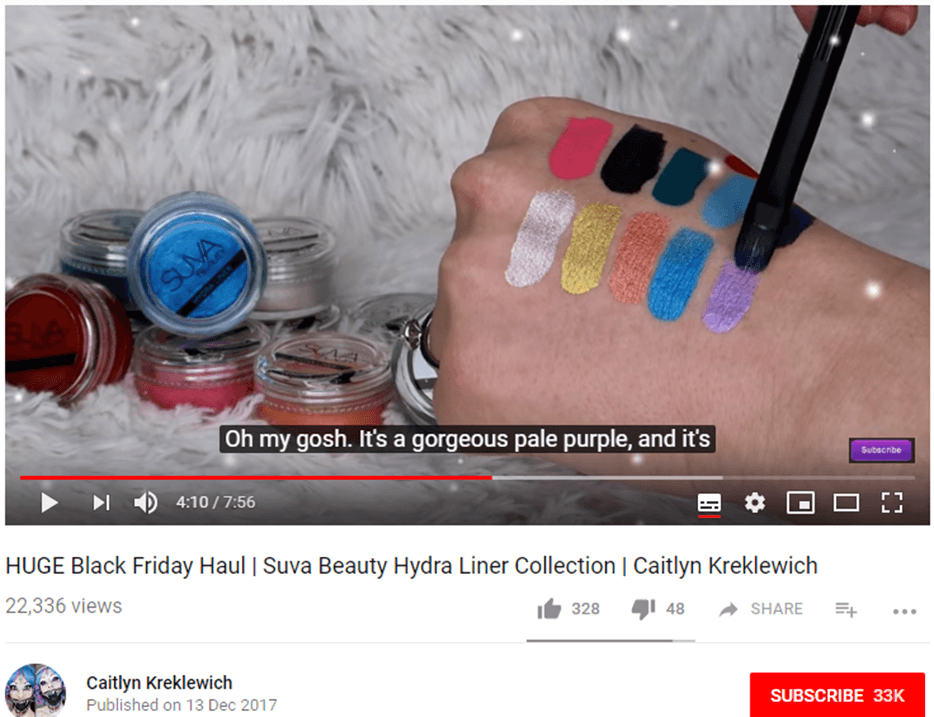 YouTube Micro-influencer