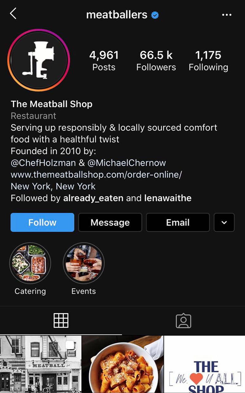 Instagram events highlight