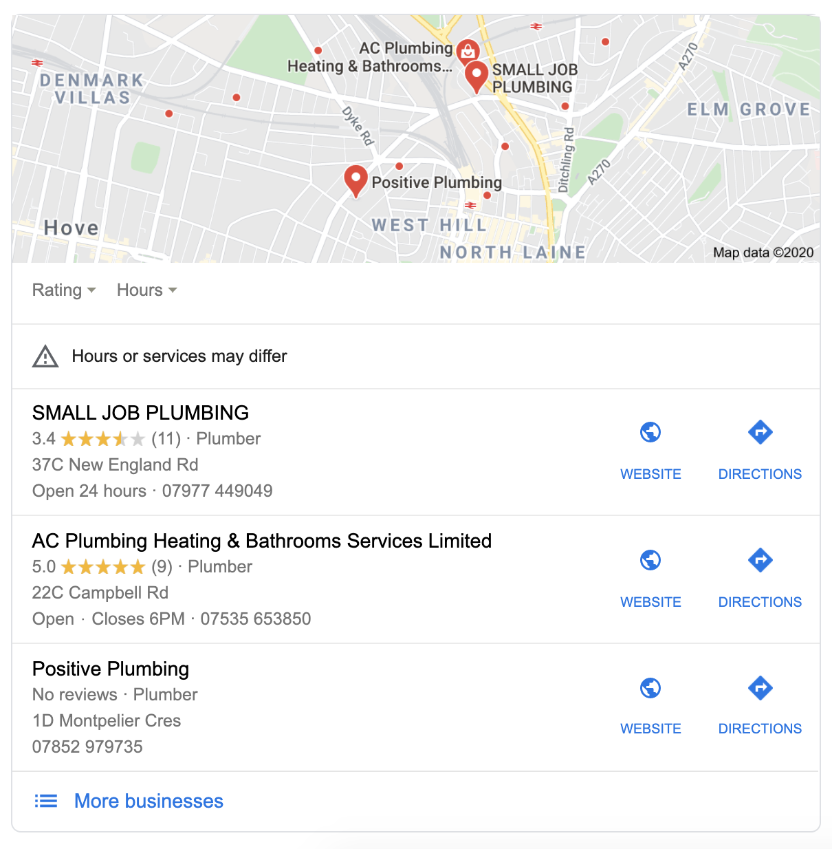 Plumbers near me Brighton