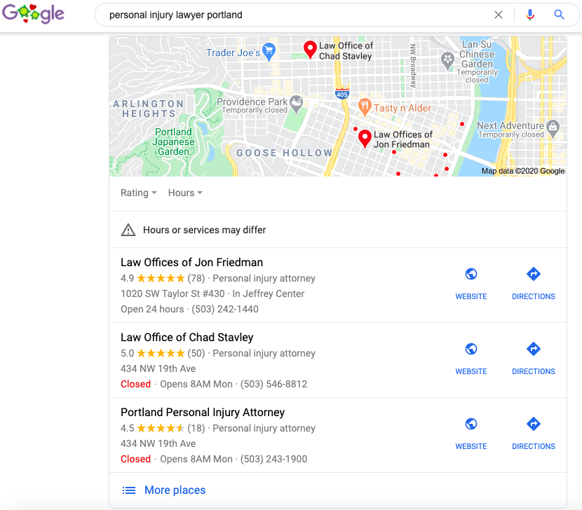 Personal injury lawyer Portland