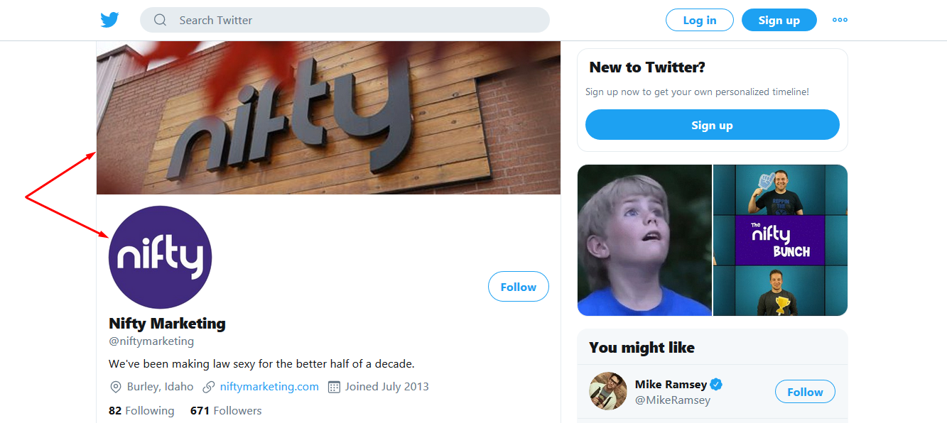 Nifty Marketing twitter