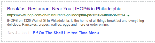 Mockup of Rich Results Showing schema.org/Event Markup