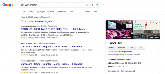 Carousel brighton google search