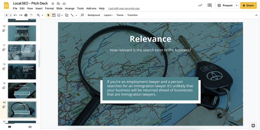 Local SEO Pitch Deck