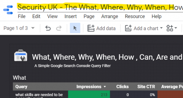Google Data Studio Screenshot 18