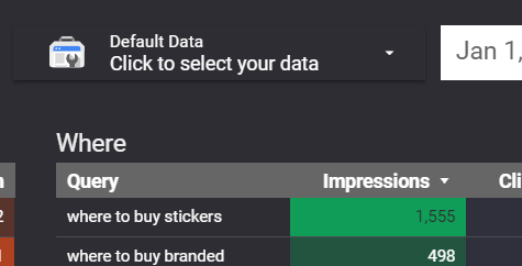 Google Data Studio Screenshot 2