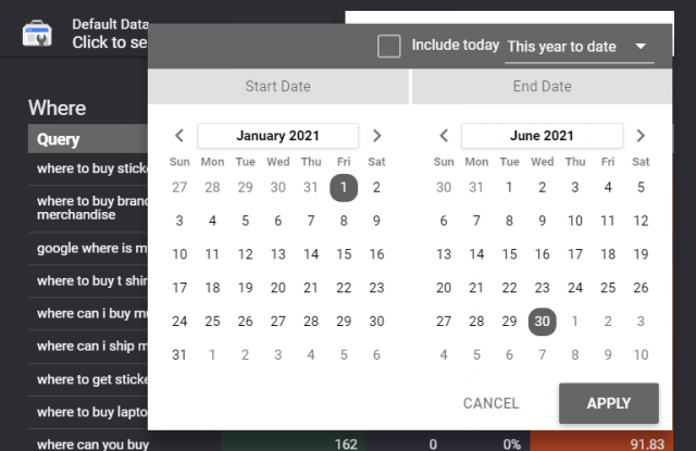 Google Data Studio Screenshot 3