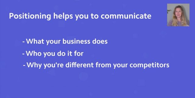 Positioning Purpose Claire Carlile Positioning Statements