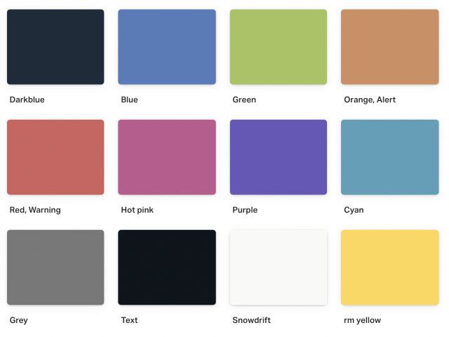 Our previous primary colors