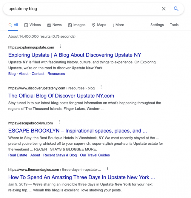 Find Local Journalists and Bloggers - Google