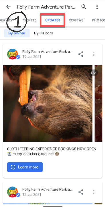 Google My Business Photos Update Screenshot 1