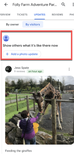 Google My Business Photo Updates Screenshot 3