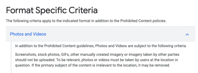 Google My Business Photo Updates Screenshot 9
