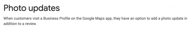 Google My Business Photo Updates Screenshot 3