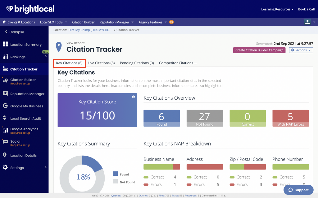 Citation Tracker Key Citations