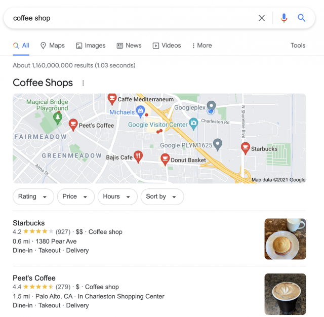 Google Business Reviews Local Pack