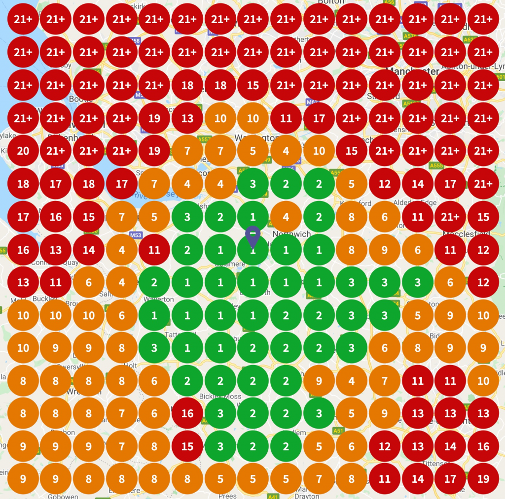 Ranking Results Local Search