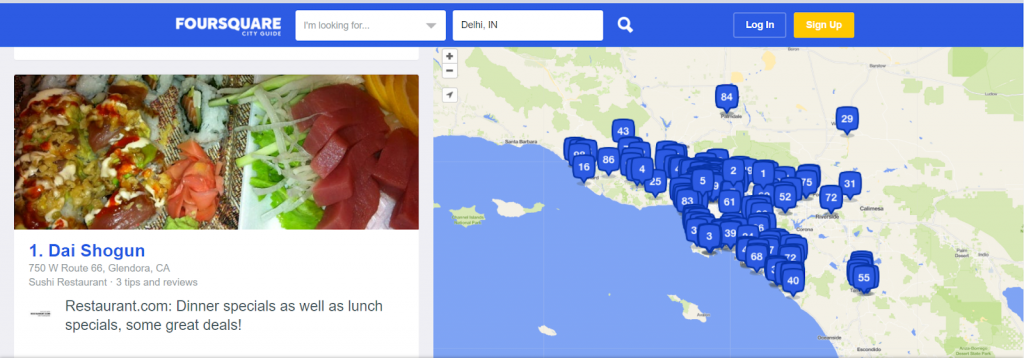 Foursquare City Guide