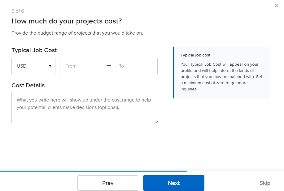 How Much Projects Cost