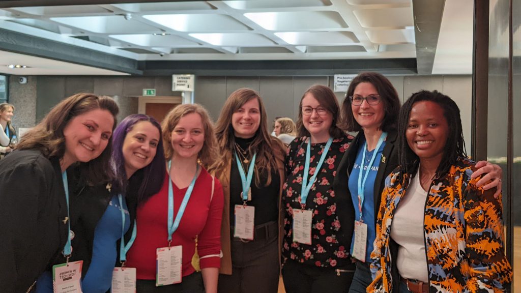 A group of women at the festival