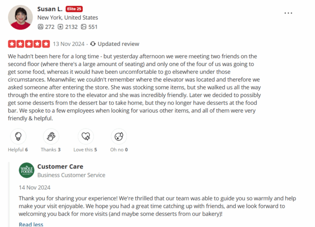 Yelp Business Reviews Responding To Reviews
