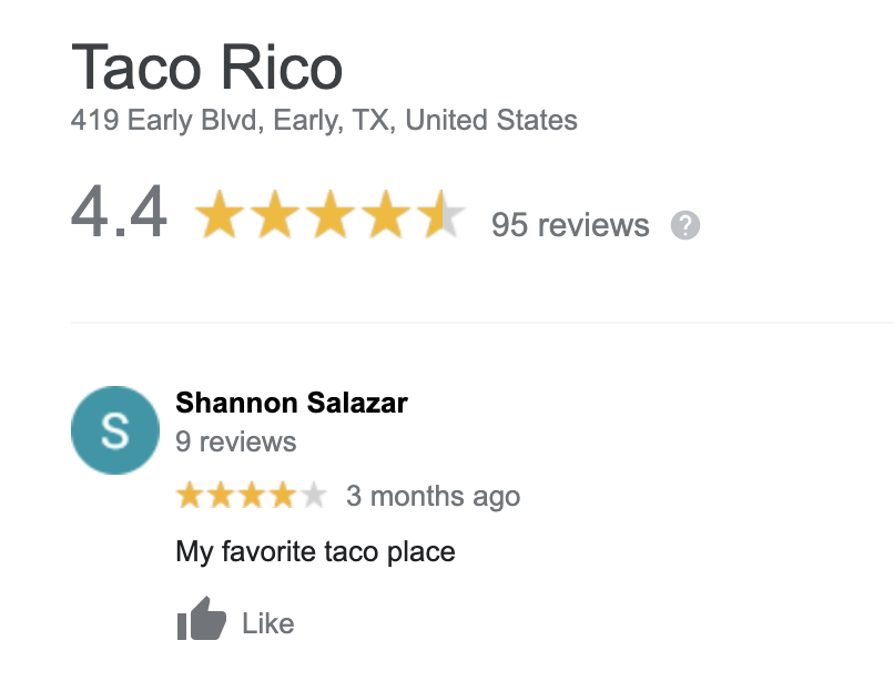 Google Keyword Justifications