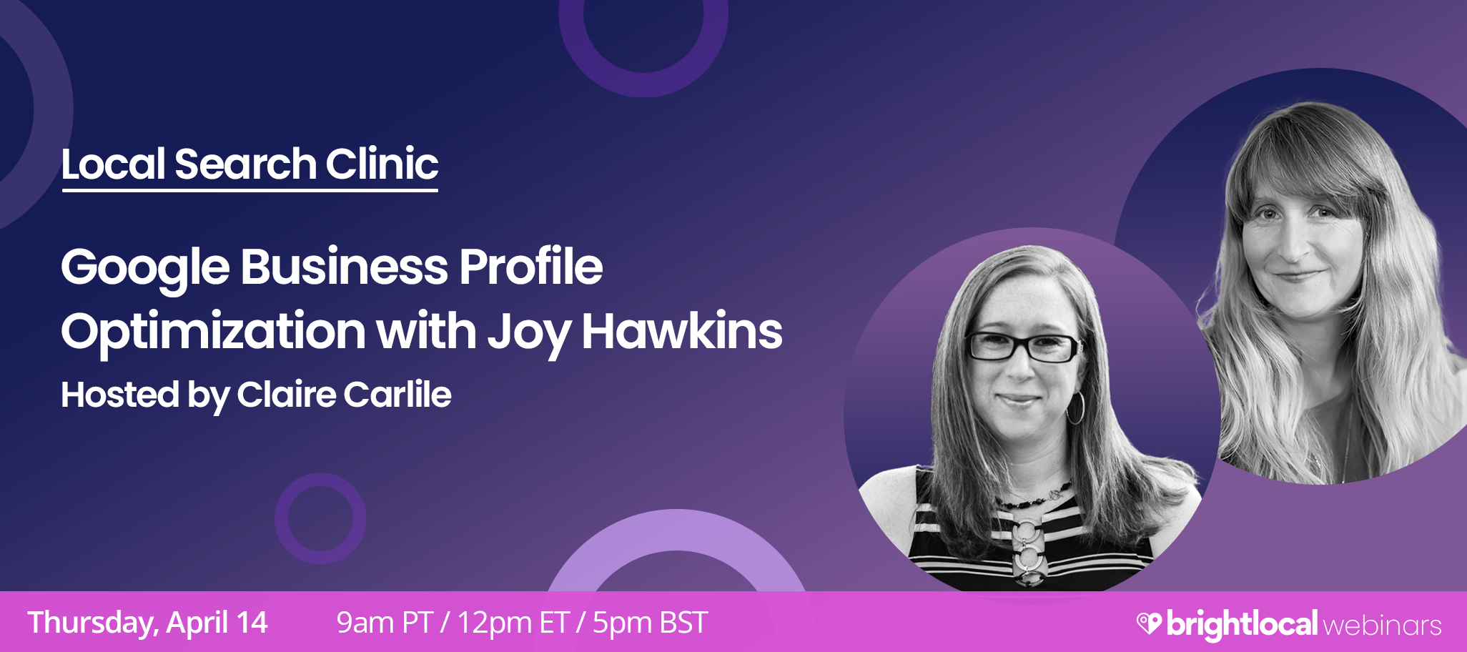 Local Search Clinic: Google Business Profile Optimization with Joy Hawkins