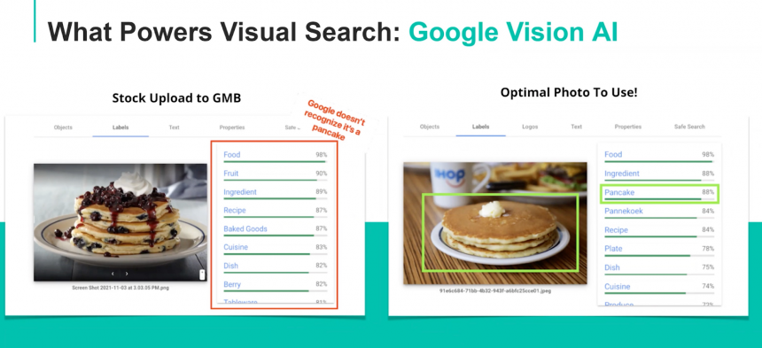 Google Vision Artificial Intelligence