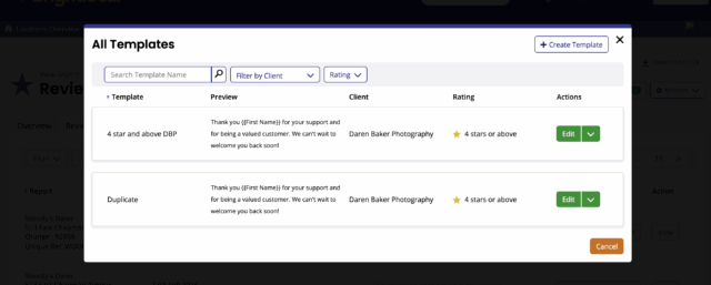 Responding To Online Reviews Response Template