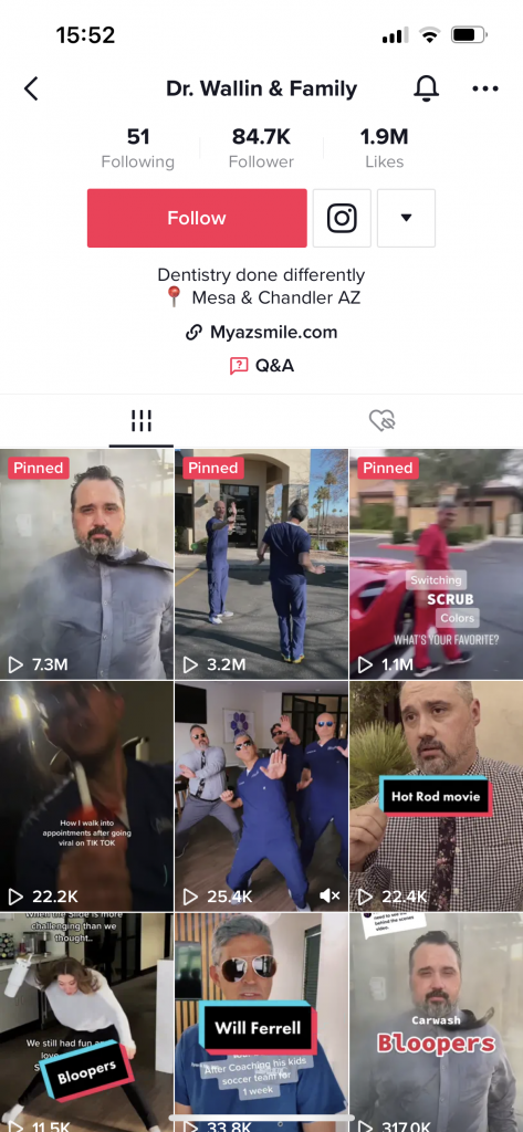Dr Wallin & Family on TikTok
