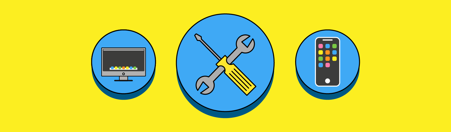 Top User Experience Tools Hub Header