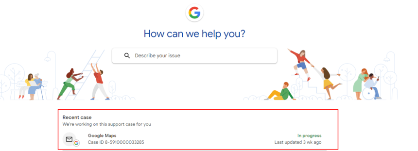 GBP Reinstatement Progress Status