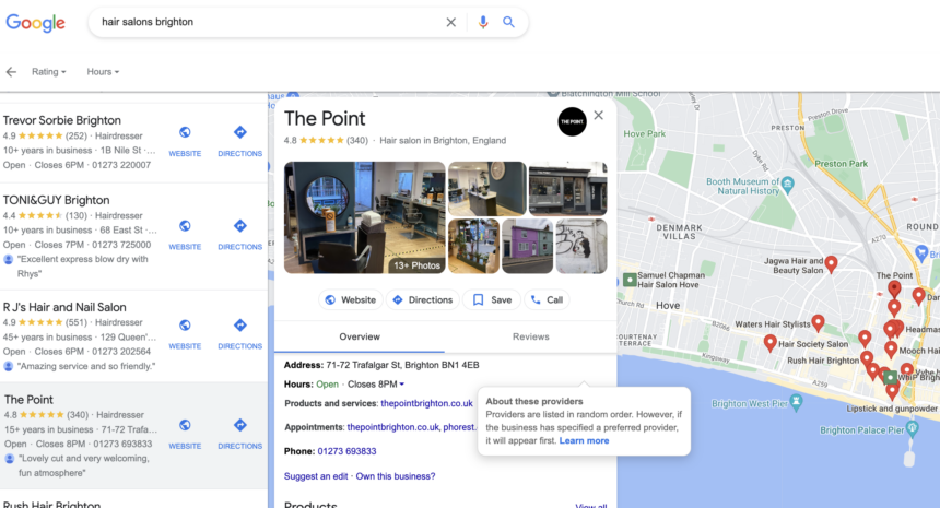 Appointment Disclaimers GBP