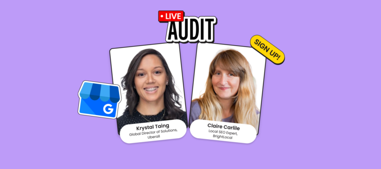 Live Google Business Profile Audit with Krystal Taing