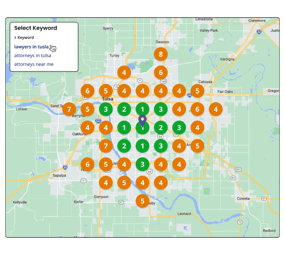 Local Area Ranking A Guide to Rank Tracking for Local Keywords - BrightLocal